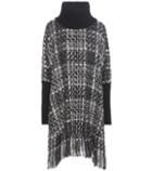 Victoria Beckham Wool, Cashmere And Cotton-blend Poncho