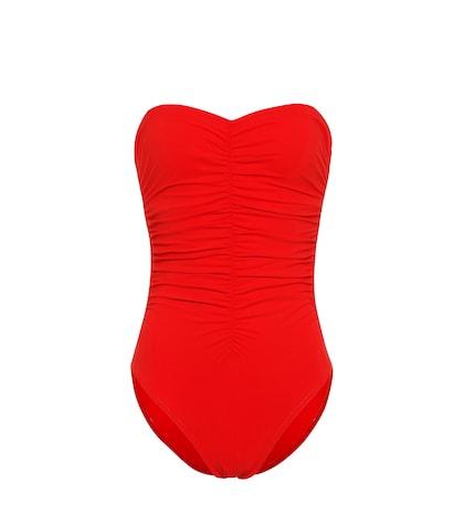Valentino Garavani Strapless Swimsuit