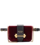 Unravel Velvet Belt Bag