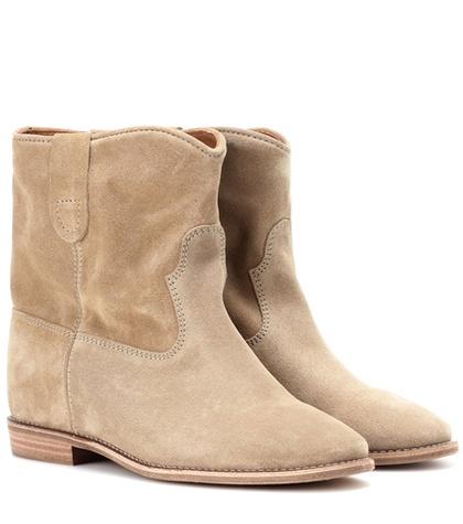 Isabel Marant, Toile Étoile Crisi Suede Ankle Boots