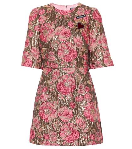 Dolce & Gabbana Brocade Minidress