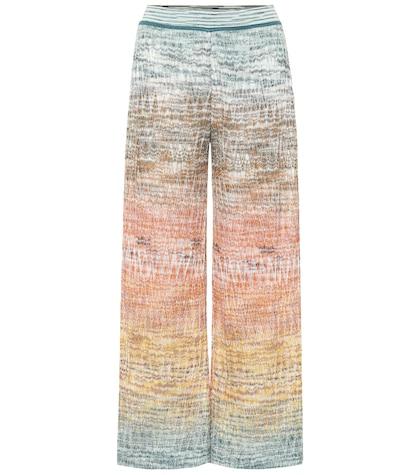 Missoni Metallic Knit Pants