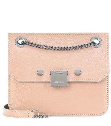 Jimmy Choo Rebel/xb Leather Shoulder Bag