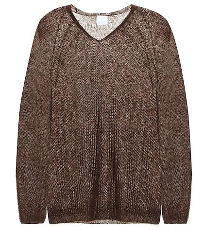 Valentino Garavani Alea Mohair And Wool-blend Sweater