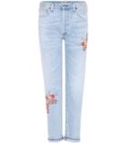 Victoria Beckham Embroidered Jeans