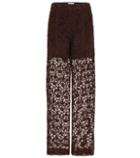 Chlo Floral Lace Straight Leg Pants