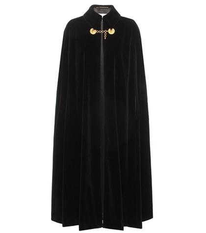 Saint Laurent Velvet Cape