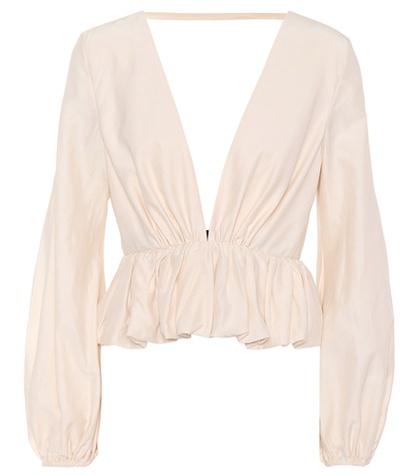 Kalita Worlds Collide Cotton And Silk Top