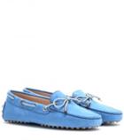 Tod's Heaven Laccetto Scooby Doo Suede Loafers