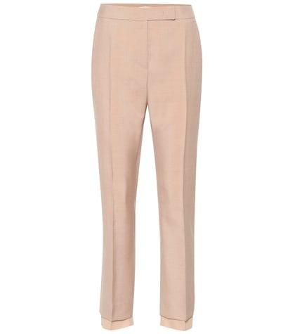 Max Mara Tartufo High-rise Straight Pants