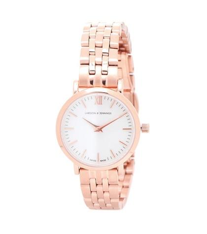 Larsson & Jennings Lugano Vasa 26 Mm Gold-plated Watch