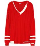 Miu Miu Knitted Wool Sweater