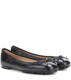 Tory Burch Laila Driver Leather Ballerinas