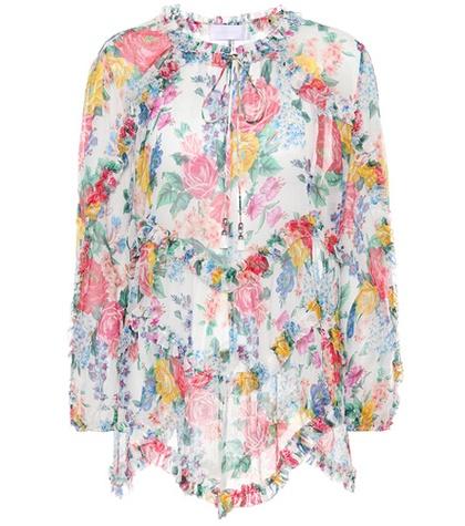 Zimmermann Exclusive To Mytheresa.com – Silk Top