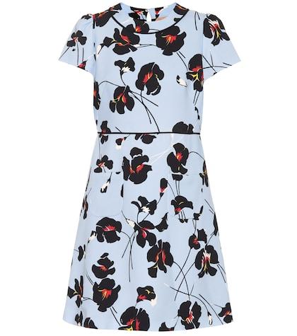 N21 Printed Crêpe Minidress