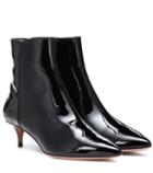 Gianvito Rossi Quant 45 Patent Leather Ankle Boots