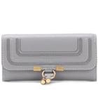 Givenchy Marcie Flap-over Leather Wallet