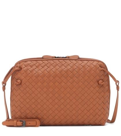 Attico Nodini Leather Crossbody Bag