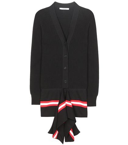 Givenchy Striped Cotton-blend Cardigan