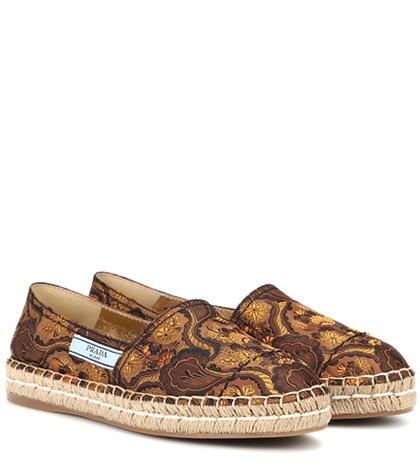 Prada Jacquard Espadrilles