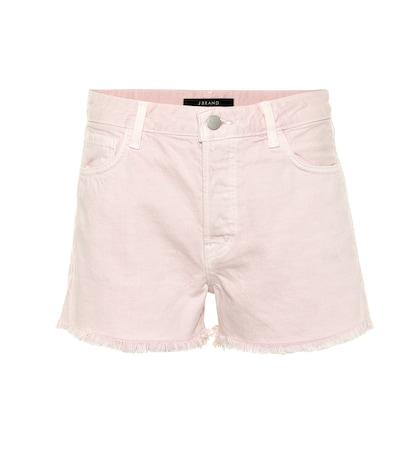 Chlo Gracie High-rise Denim Shorts