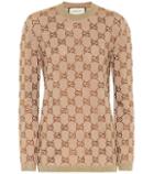 Gucci Gg Embellished Wool Sweater