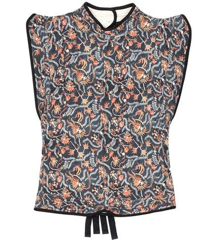 Isabel Marant Prandi Quilted Cotton Vest