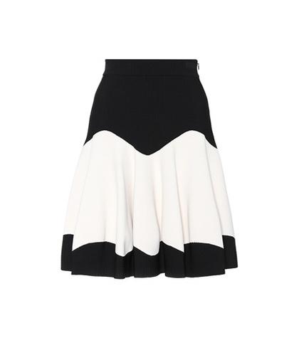 Alexander Mcqueen Knitted Skirt