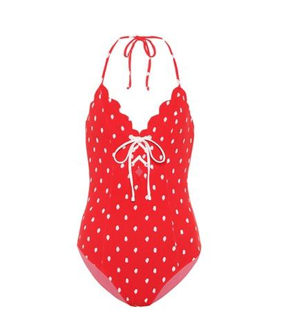 Marysia Broadway Tie Printed Swimsuit