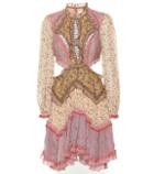 Zimmermann Juniper Cotton And Silk Minidress