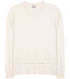 Acne Studios Issy Rib-knitted Cotton-blend Sweater