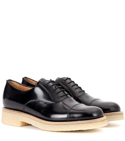 The Row Exclusive To Mytheresa.com – Sheffield Leather Oxford Shoes