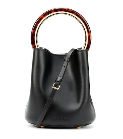 Isabel Marant, Toile Pannier Leather Bucket Bag