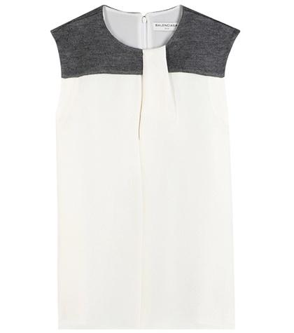 Bottega Veneta Silk Crepe Top