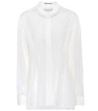 Fendi Basic Dry Cotton Poplin Shirt