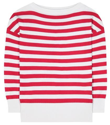 Dolce & Gabbana Striped Silk Sweater