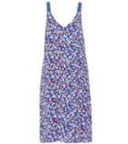Saint Laurent Estell Floral Crêpe Dress