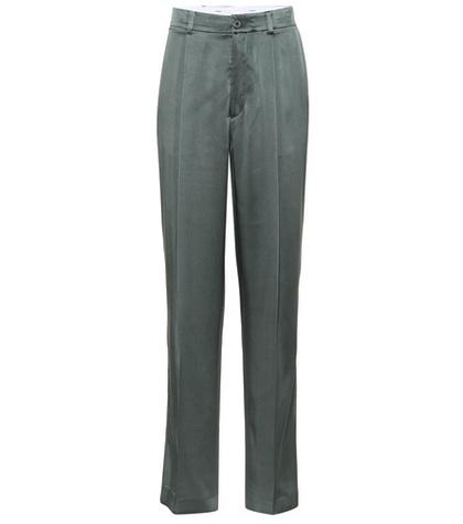 Joseph Silk Straight-leg Pants