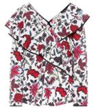 Diane Von Furstenberg Floral-printed Cotton Top