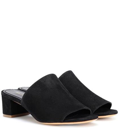 Mansur Gavriel 40mm Suede Sandals