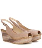 Jimmy Choo Praise Suede Platform Sandals