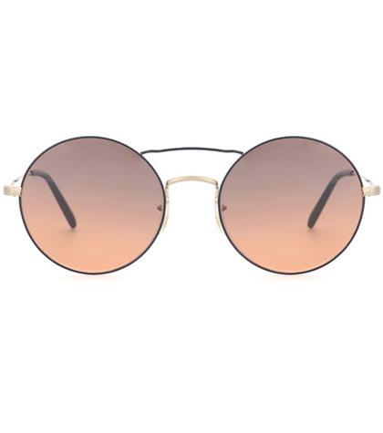 Oliver Peoples Nickol Round Sunglasses