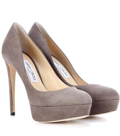 Vince Ellis 120 Suede Plateau Pumps