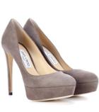 Vince Ellis 120 Suede Plateau Pumps