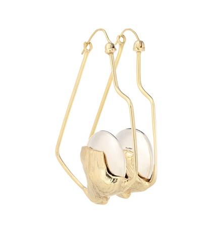 Ellery Cusp Oyster Gold-plated Earrings