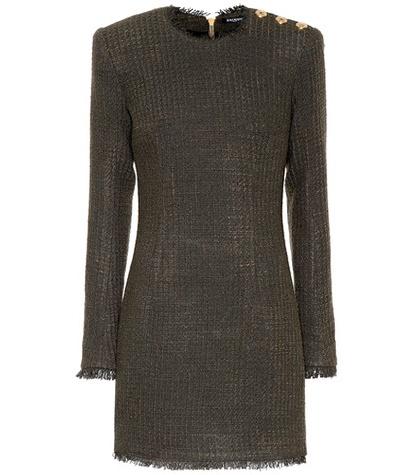 Balmain Boucle Minidress