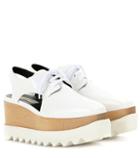 Stella Mccartney Elyse Platform Cut-out Derby Shoes