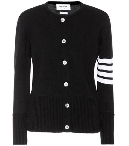 Thom Browne Merino Wool Cardigan