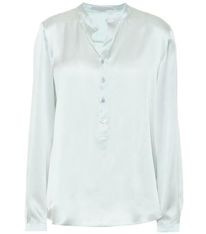 Stella Mccartney Silk Satin Blouse