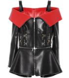 Alexander Mcqueen Embellished Leather Jacket